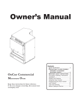 ACP OnCue Commercial Owner's manual