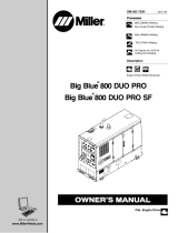 Miller MF360055E Owner's manual