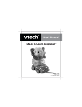 VTech Stack & Learn Elephant User manual