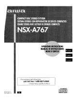 Aiwa NSX-A767 Operating Instructions Manual