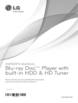 LG HR825T Owner's manual