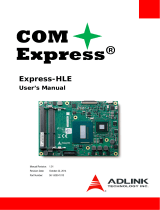 ADLINK Technology COM Express Express-HLE User manual