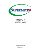 Supermicro X11DPU-XLL User manual