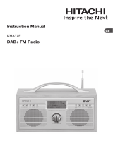 Hitachi KH337E User manual