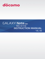 Docomo Galaxy note edge sc-01g User manual