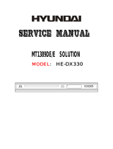 Hyundai HE-DX330 User manual