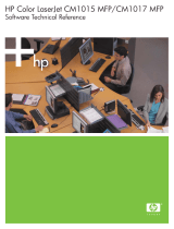 HP (Hewlett-Packard) CM1015 MFP User manual
