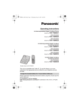 Panasonic KXTG6022 Operating instructions
