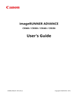 Canon imagerunner advance C5535i User manual