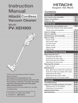Hitachi PV-XEH900 User manual
