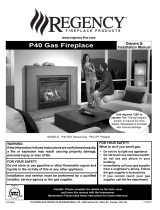 Regency Fireplace Products Panorama P40 Owner's manual