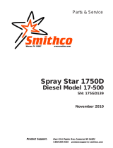 Smithco Spray Star 1750D Owner's manual