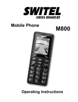 SWITEL M800 Owner's manual