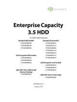 Seagate Enterprise Capacity 3.5 HDD v4 SATA User manual