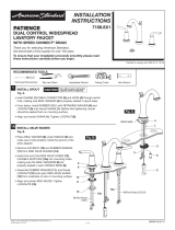 American Standard 7106.801.013 Installation guide