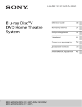 Sony BDV-N9100WL Quick start guide