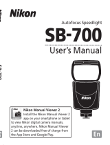 Nikon SB-700 User manual