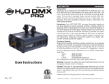 ADJ H2O DMX PRO User manual