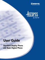 Inter-Tel Axxess Standard User manual