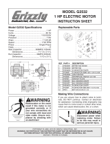 Grizzly G2532 Owner's manual