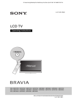 Sony KDL-55HX750 Operating instructions
