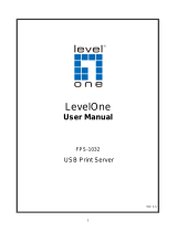 LevelOne FPS-1032 User manual