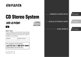 Aiwa XR-EM30 Operating Instructions Manual
