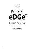 enTourage Pocket eDGe User manual
