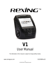 REXING V1p User manual