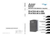 Mitsubishi Electric FR-A740-0.4k to 500k User manual