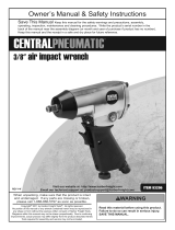Central Pneumatic Item 93296 Owner's manual