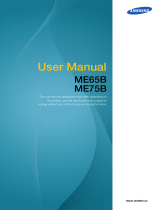 Samsung ME65B User manual