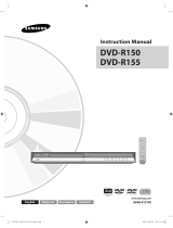 Samsung DVD-R150 User manual