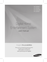 Samsung HT-D455K User manual