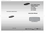 Samsung HT-XQ100 User manual