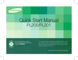 Samsung SAMSUNG PL200 Quick start guide