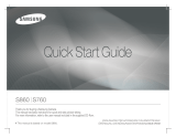 Samsung SAMSUNG S860 Owner's manual