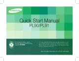 Samsung SAMSUNG PL90 Quick start guide