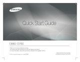 Samsung SAMSUNG D860 Quick start guide