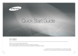 Samsung SAMSUNG S1060 Quick start guide