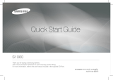 Samsung SAMSUNG S1060 Quick start guide