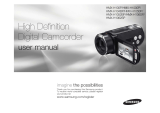 Samsung HMX-H1000P User manual