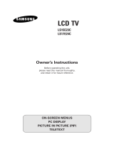 Samsung LS-15E23C User manual
