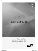 Samsung LA46C750R2M Quick start guide
