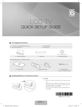 Samsung LE46C658M2W Quick start guide