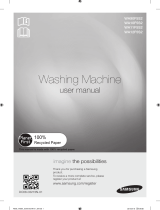 Samsung WA12F5S2UWW/AS User manual