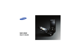 Samsung SGH-D820 User manual