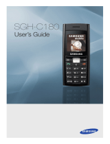 Samsung SGH-C180 User manual