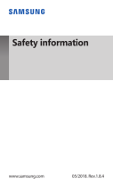 Samsung SM-J810M/DS Operating instructions