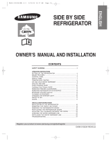 Samsung RS60KJSM User manual